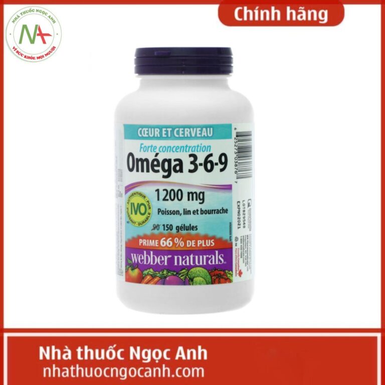 Webber Naturals Omega 3-6-9 1200mg