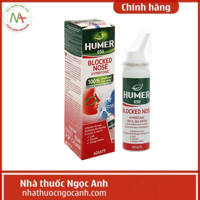 Xịt mũi Humer 050 Blocked Nose