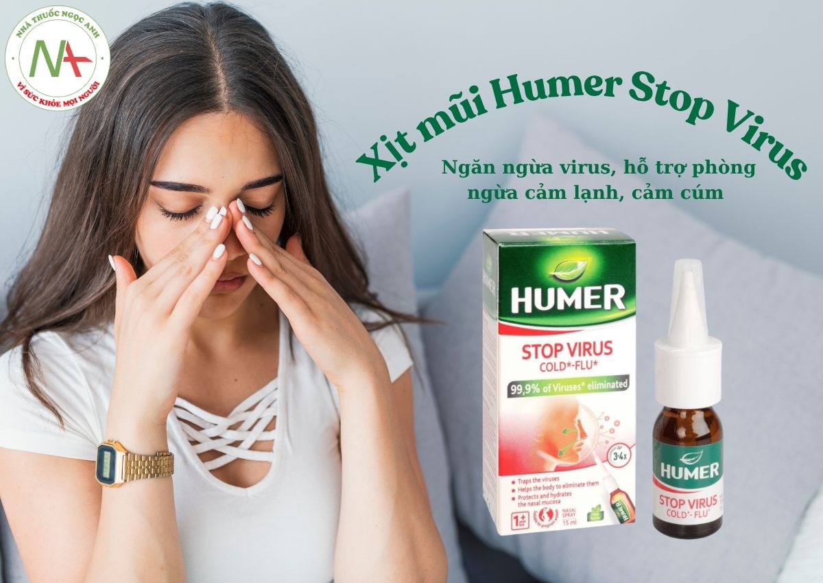 Xịt mũi Humer Stop Virus 