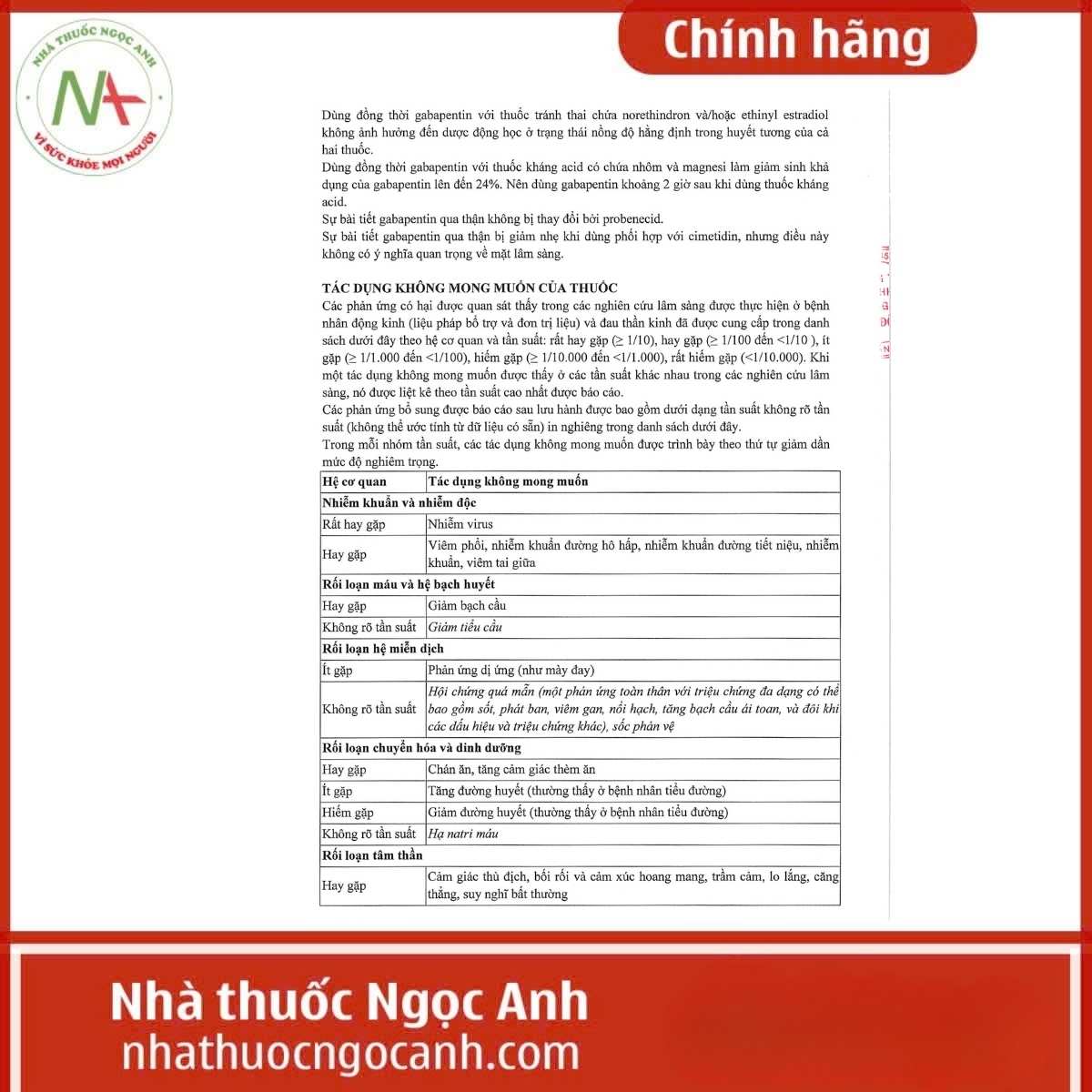 Hướng dẫn sử dụng thuốc Apeglin 400mg
