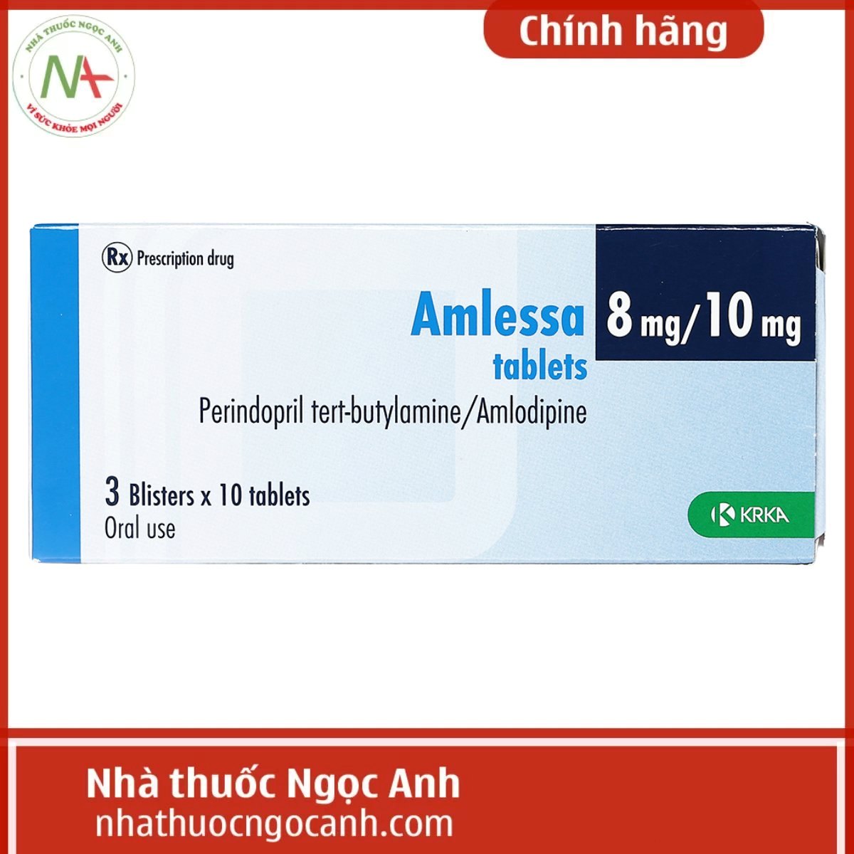Amlessa 8mg/10mg Tablets