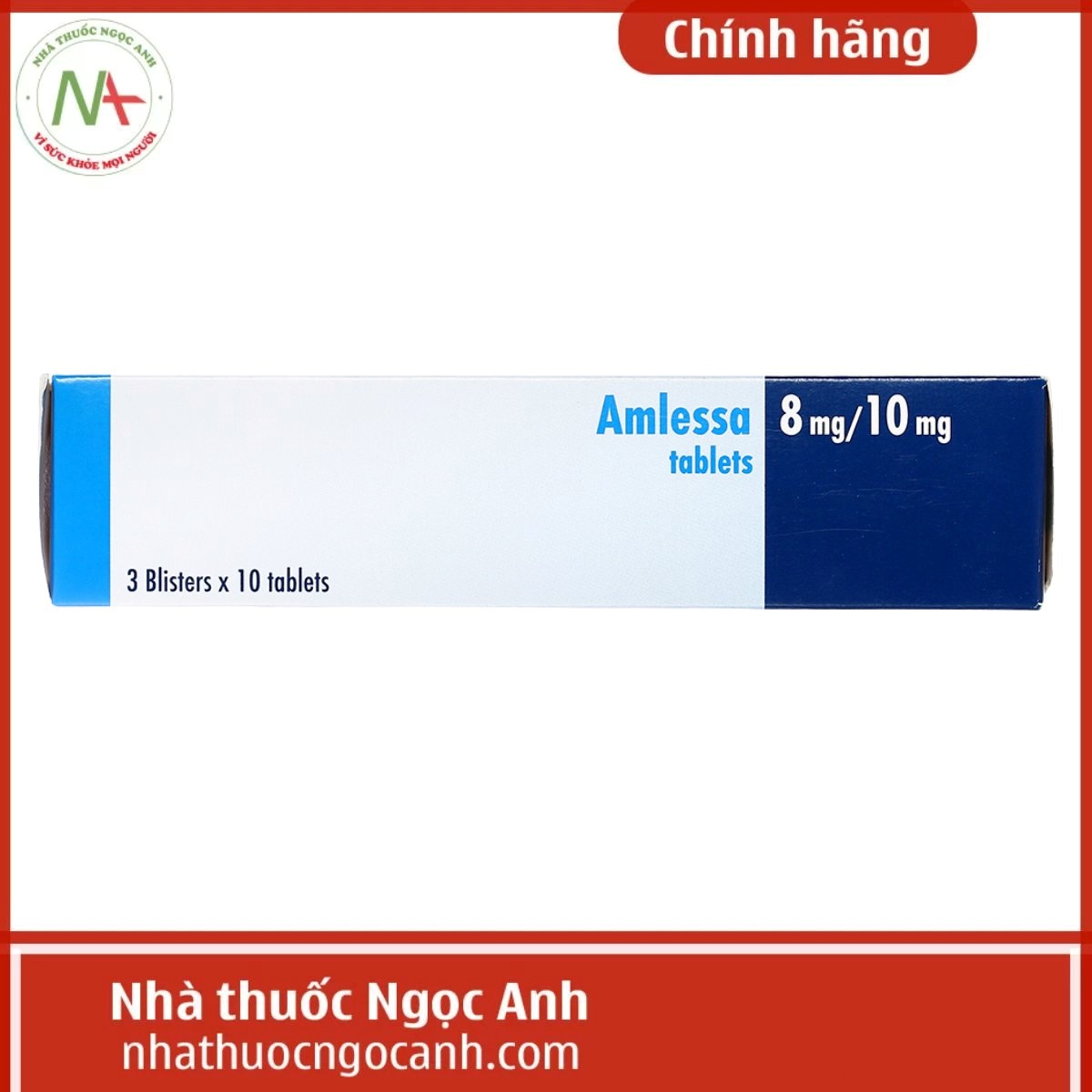 Amlessa 8mg/10mg Tablets