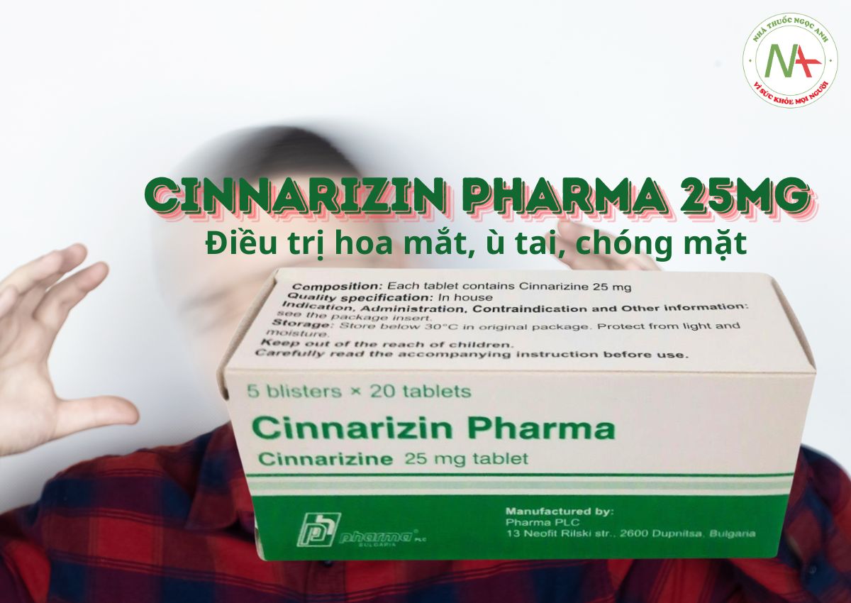 Cinnarizin Pharma 25mg
