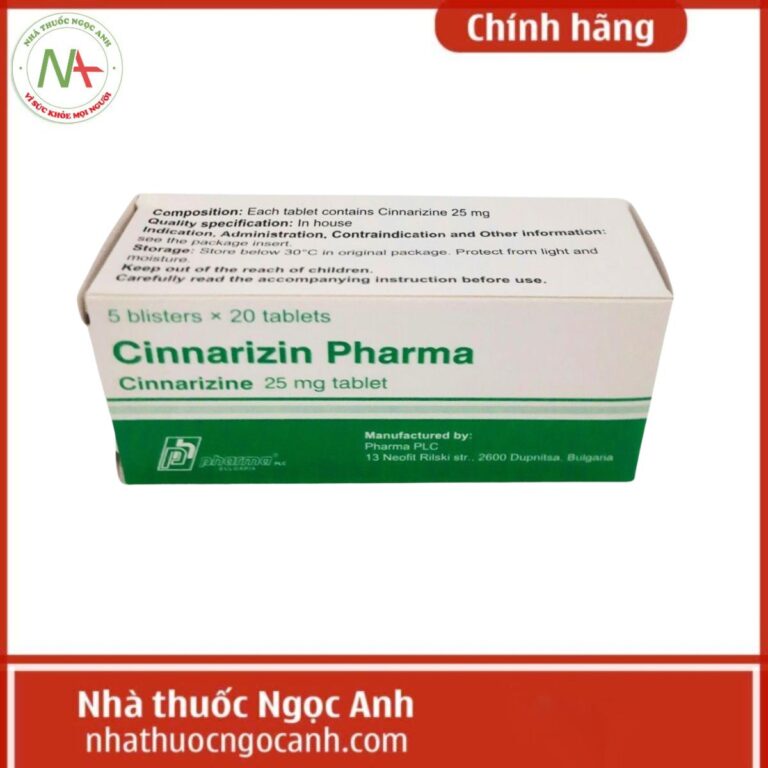 Cinnarizin Pharma 25mg