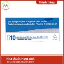 Nhà Thuốc Ngọc Anh 39 Colistimetato De Sodio Altan Pharma 1 Millón De UI