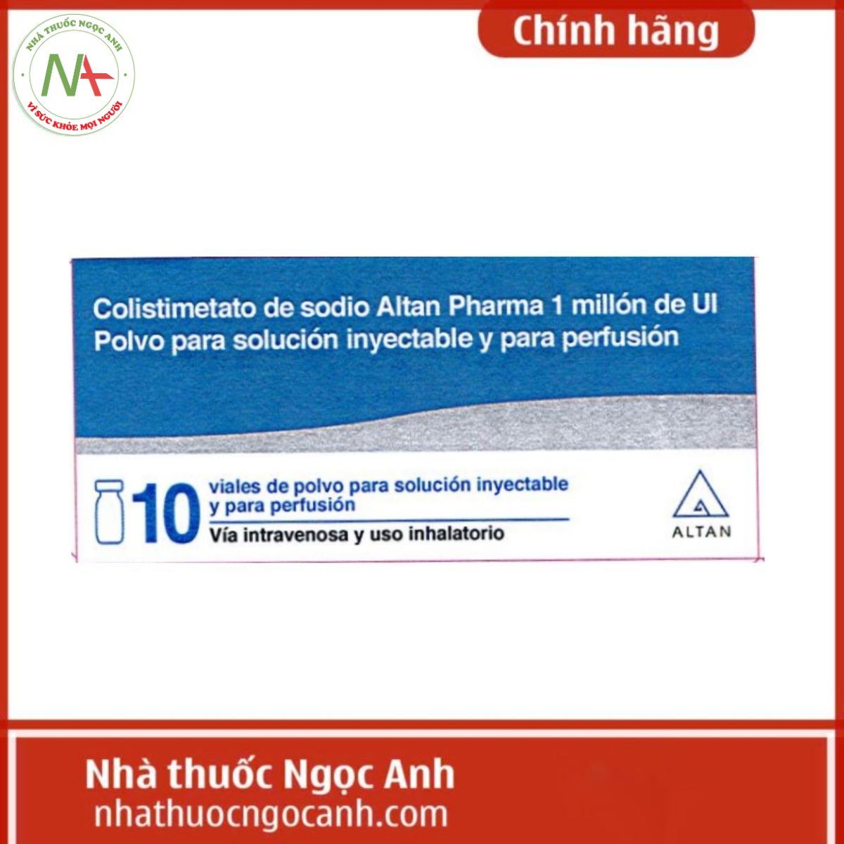 Colistimetato De Sodio Altan Pharma 1 Millón De UI