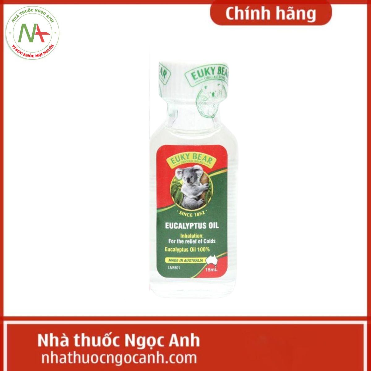 Dầu khuynh diệp Euky Bear