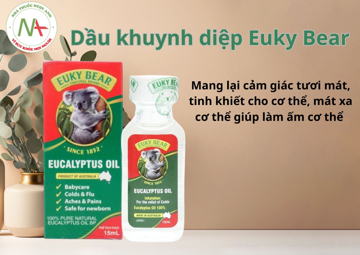 Dầu khuynh diệp Euky Bear