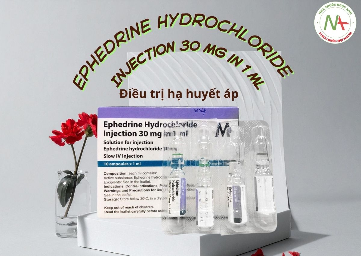 Ephedrine Hydrochloride Injection 30 mg in 1 ml 3 Ephedrine Hydrochloride Injection 30 mg in 1 ml