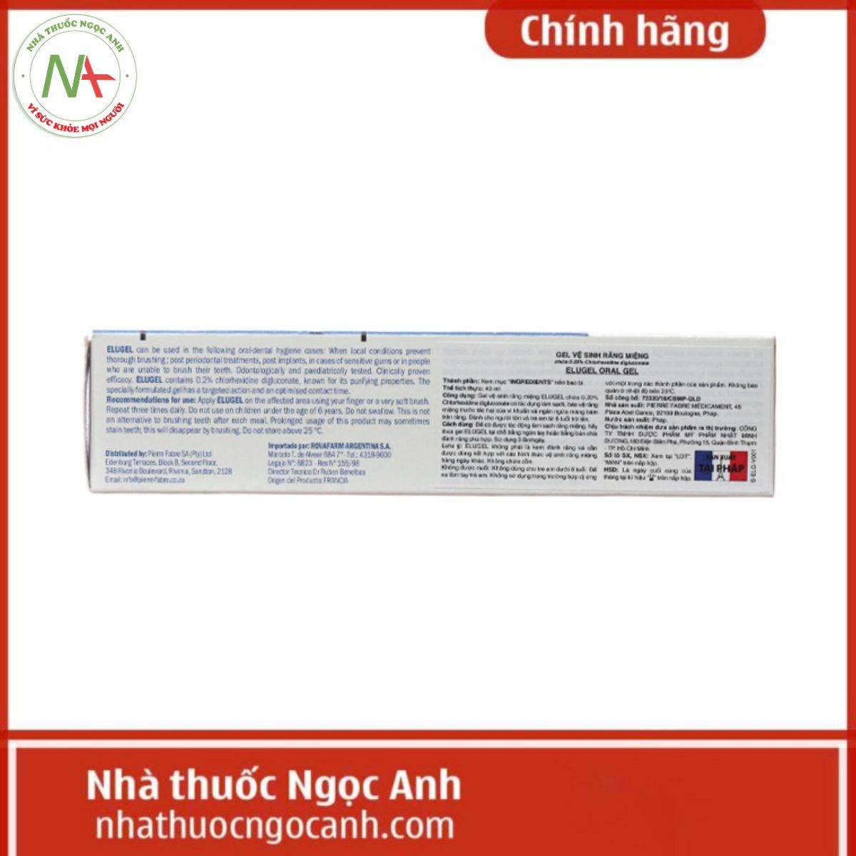 Gel vệ sinh răng miệng Elugel