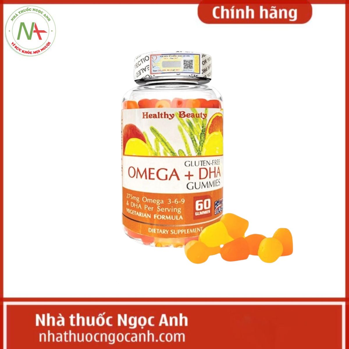 Healthy Beauty Omega + DHA Gummies