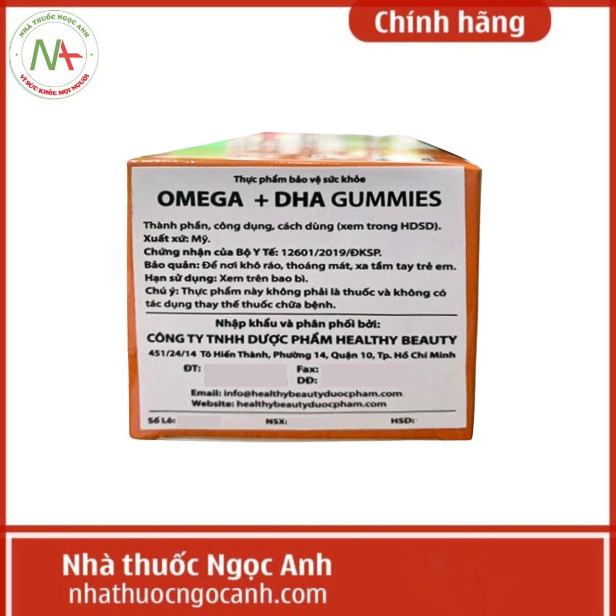 Healthy Beauty Omega + DHA Gummies