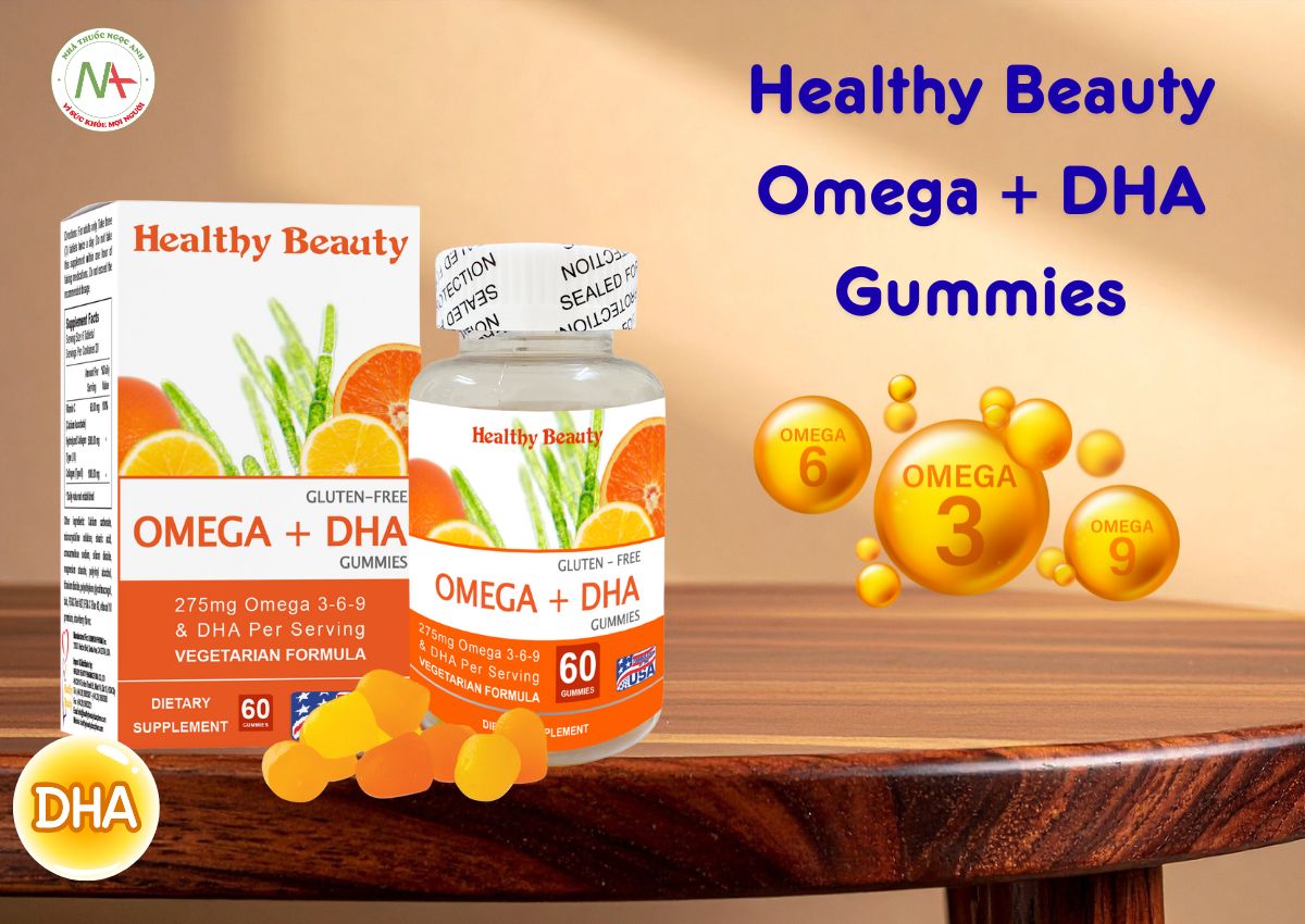 Healthy Beauty Omega + DHA Gummies