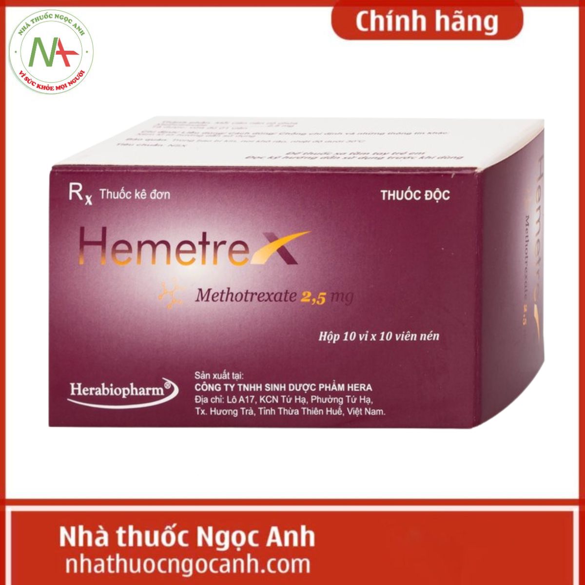 Hemetrex 2,5mg
