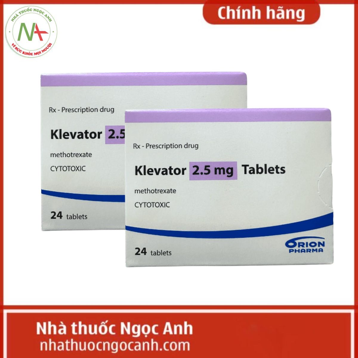 Klevator 2.5mg Tablets
