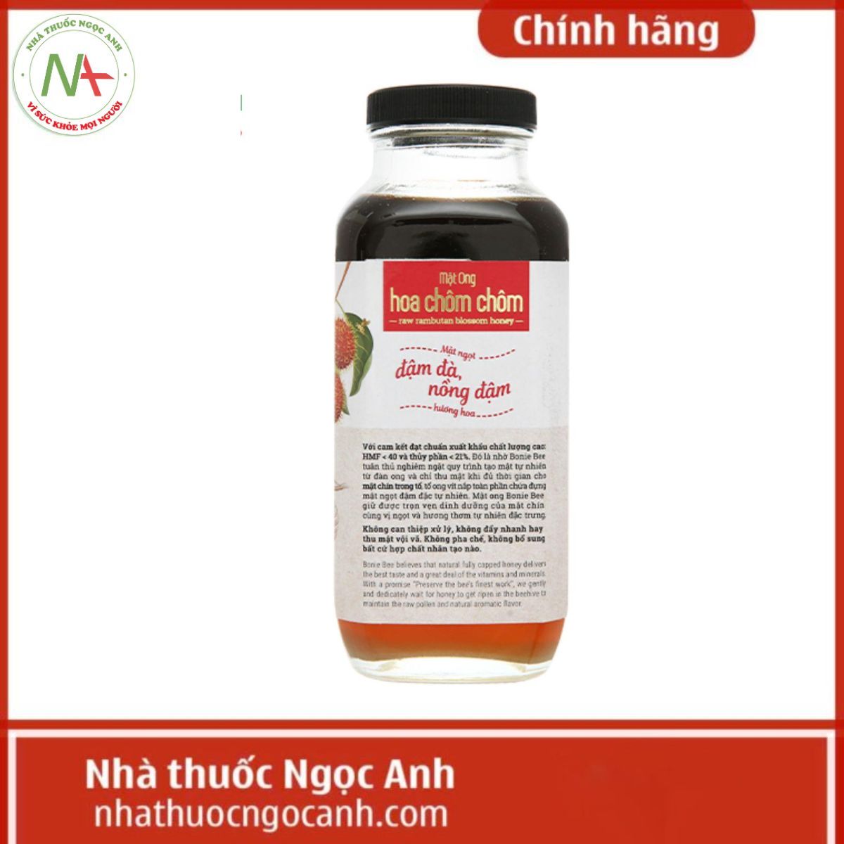 Mật ong hoa Chôm Chôm Bonie Bee