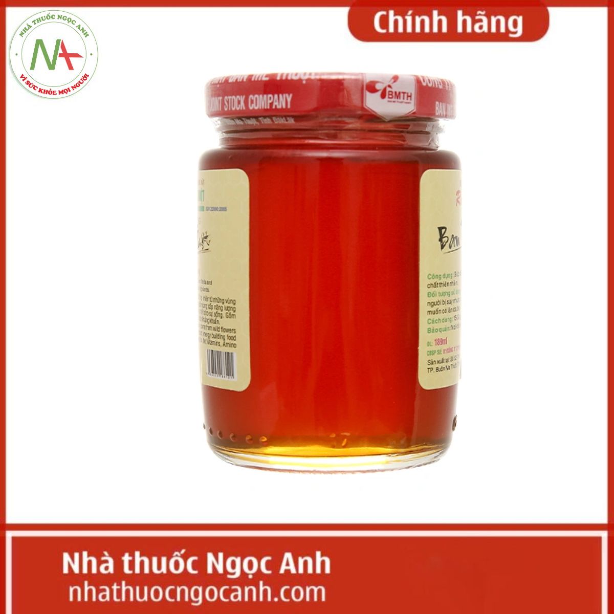 Mật ong rừng Ban Mê Thuột 189ml