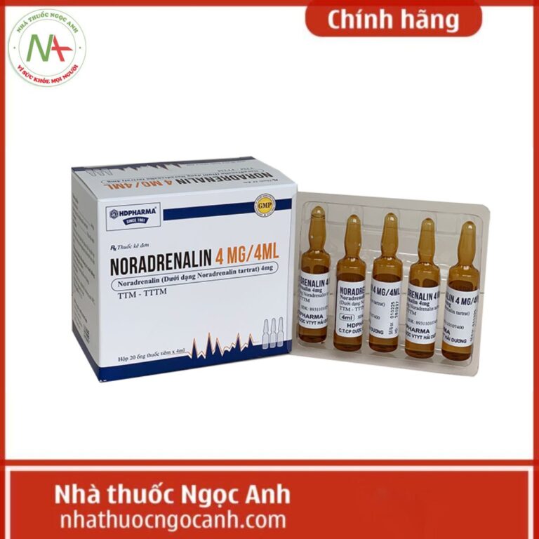 Noradrenalin 4mg/4ml HDPharma