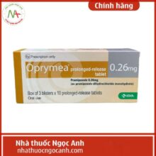 Oprymea Prolonged-release tablet 0.26mg
