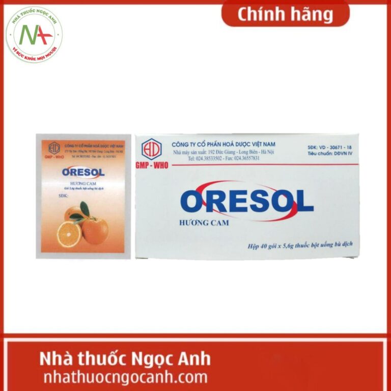 Oresol Hương Cam Hóa Dược Việt Nam