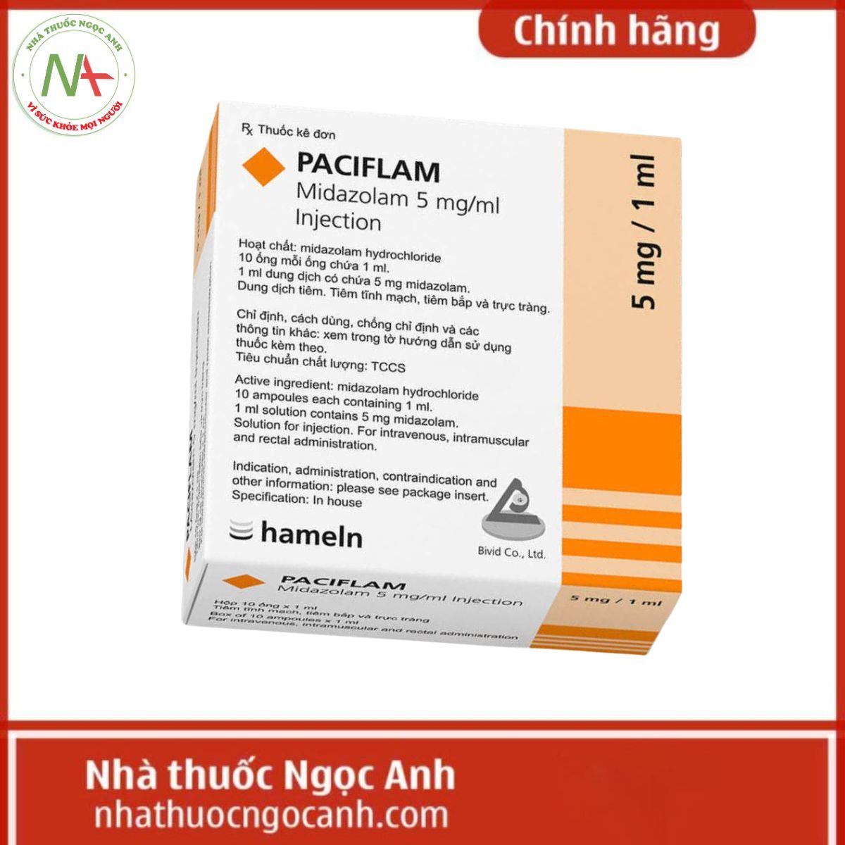 Paciflam 5mg/ml