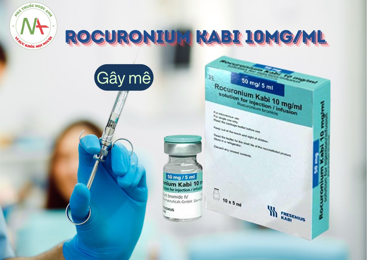 Rocuronium Kabi 10mg/ml 3 Rocuronium Kabi 10mg/ml