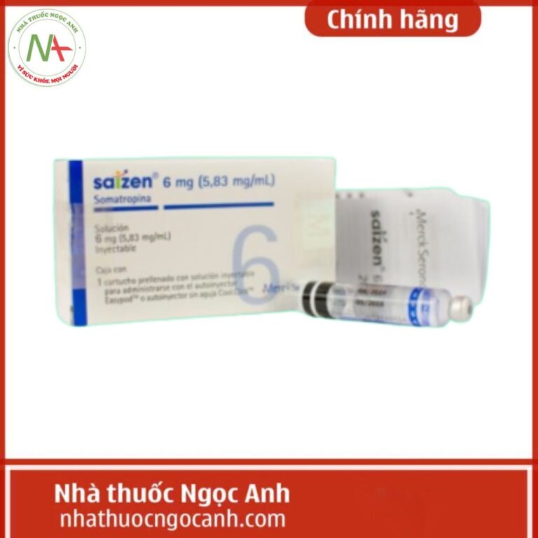 Thuốc Saizen 5.83 mg/ml (Somatropin) là thuốc gì, có tác dụng gì?