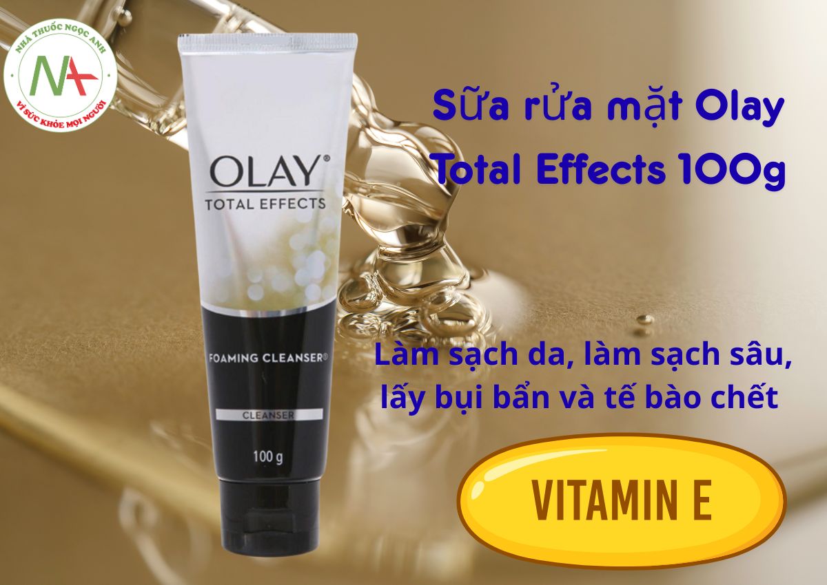 Sữa rửa mặt Olay Total Effects 100g