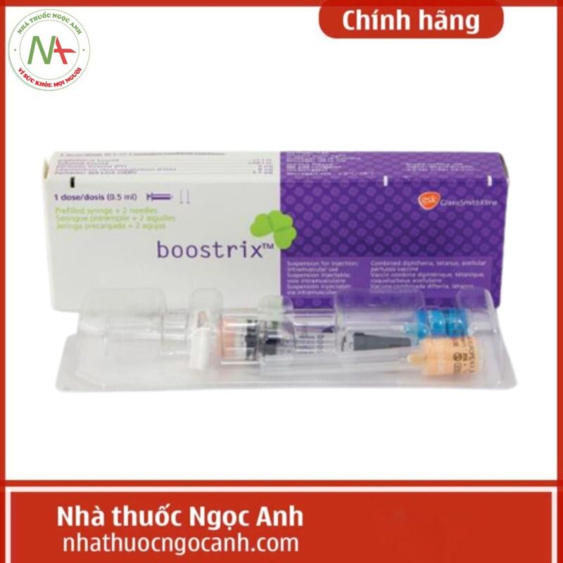 Vắc xin Boostrix có tác dụng gì, giá bao nhiêu, mua ở đâu?