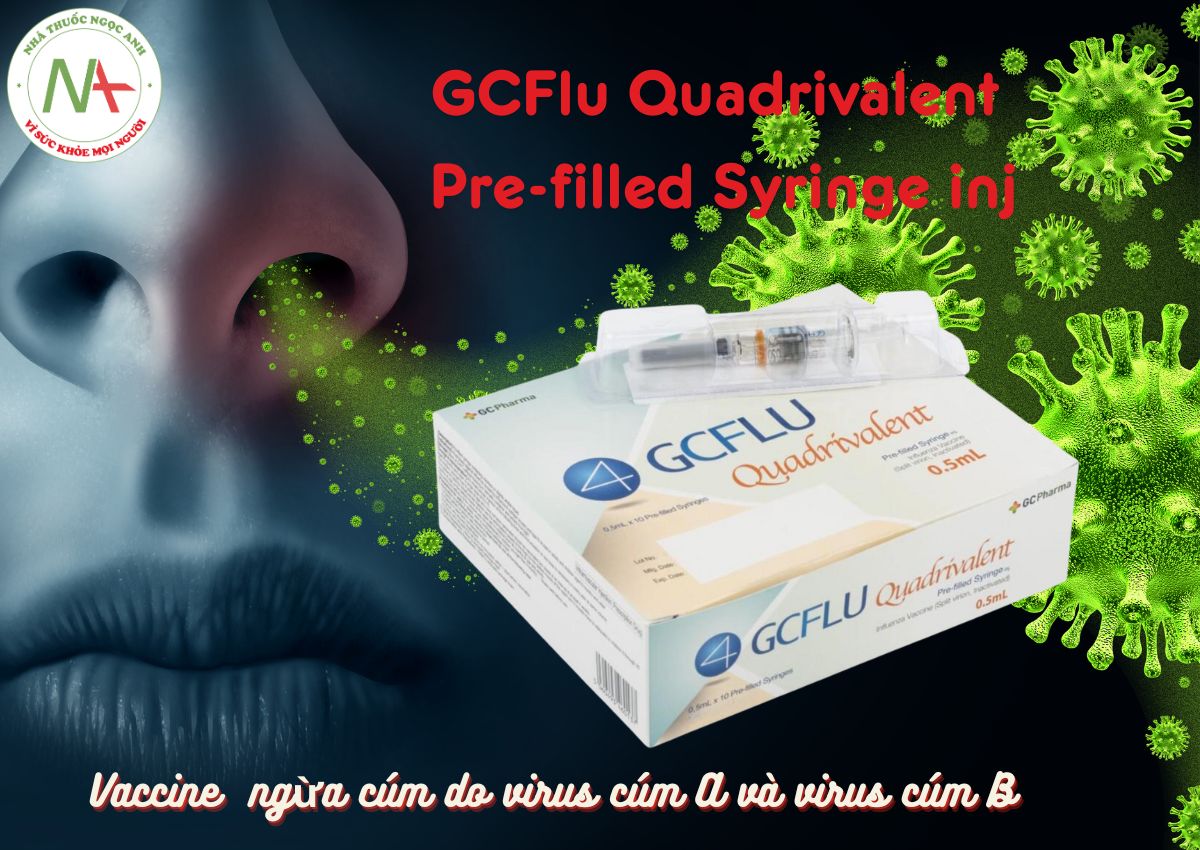 GCFlu Quadrivalent Pre-filled Syringe inj 3 GCFlu Quadrivalent Pre-filled Syringe inj