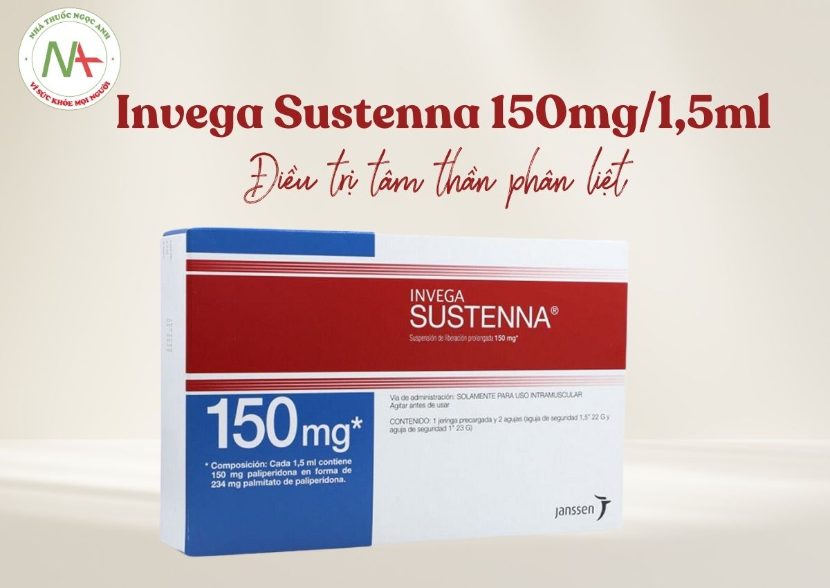 Invega Sustenna 150mg/1,5ml 3 Invega Sustenna 150mg/1,5ml