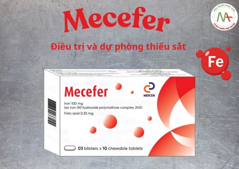 Mefer P Thuốc Mecefer (Acid folic, Sắt) là thuốc gì, có tác dụng gì, giá bao nhiêu?