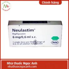 Neulastim 6 mg0.6 ml s.c.