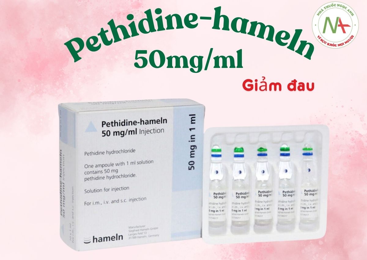 Pethidine-hameln 50mg/ml 3 Pethidine-hameln 50mg/ml