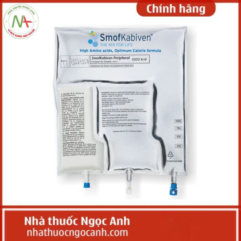 Smofkabiven peripheral