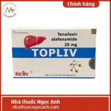 Nhà Thuốc Ngọc Anh 126 Topliv 25mg