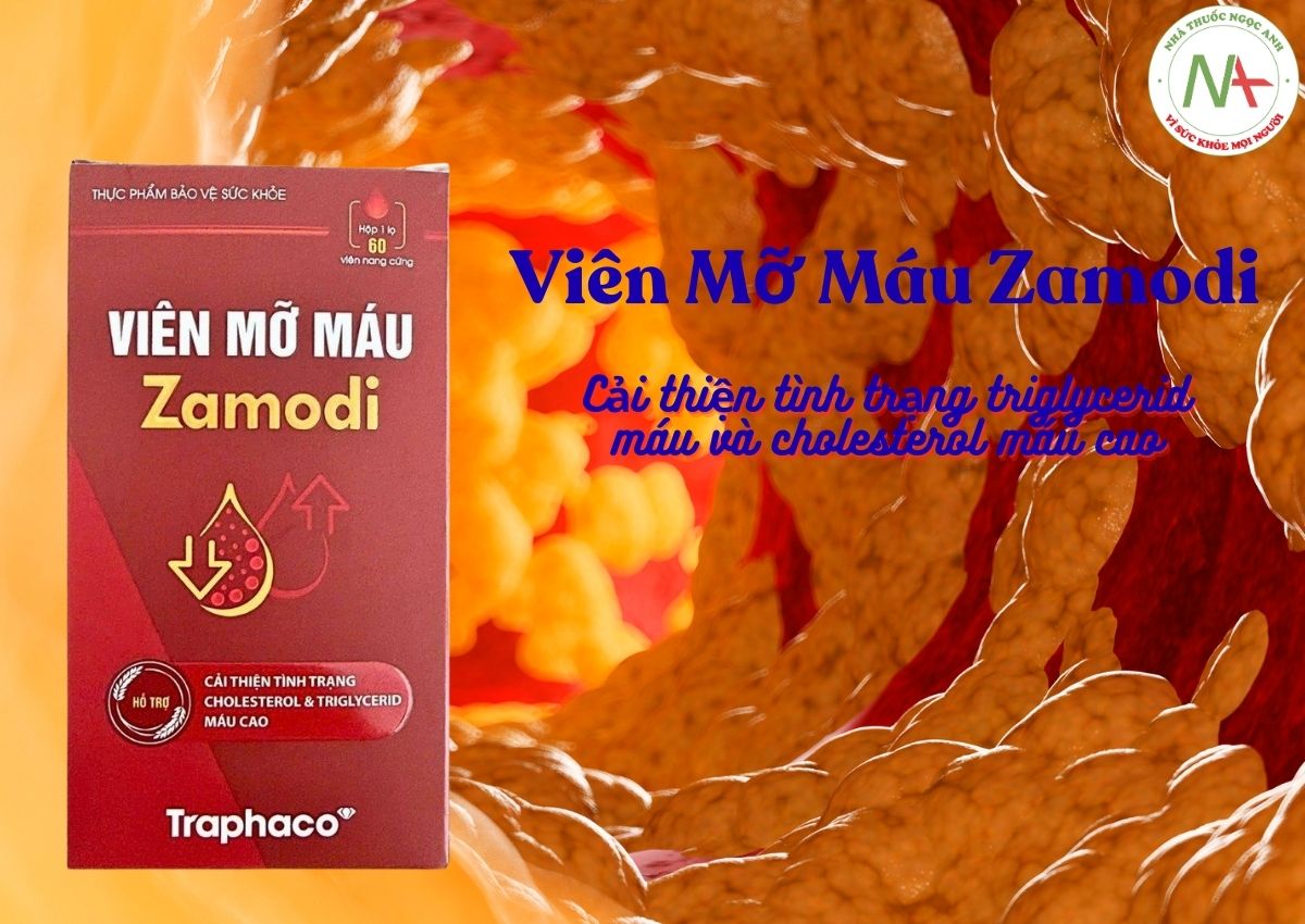 Viên Mỡ Máu Zamodi 3 Viên Mỡ Máu Zamodi