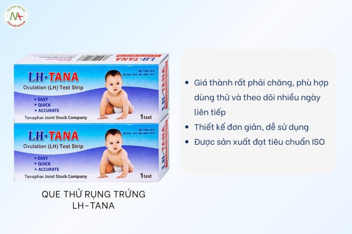 5 loại que thử rụng trứng chính xác nhất & tiết kiệm chị em không nên bỏ qua 15 Que thử rụng trứng LH-TANA