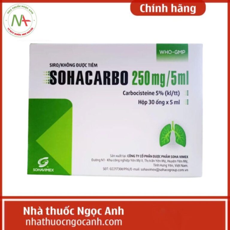 Sohacarbo 250mg5ml
