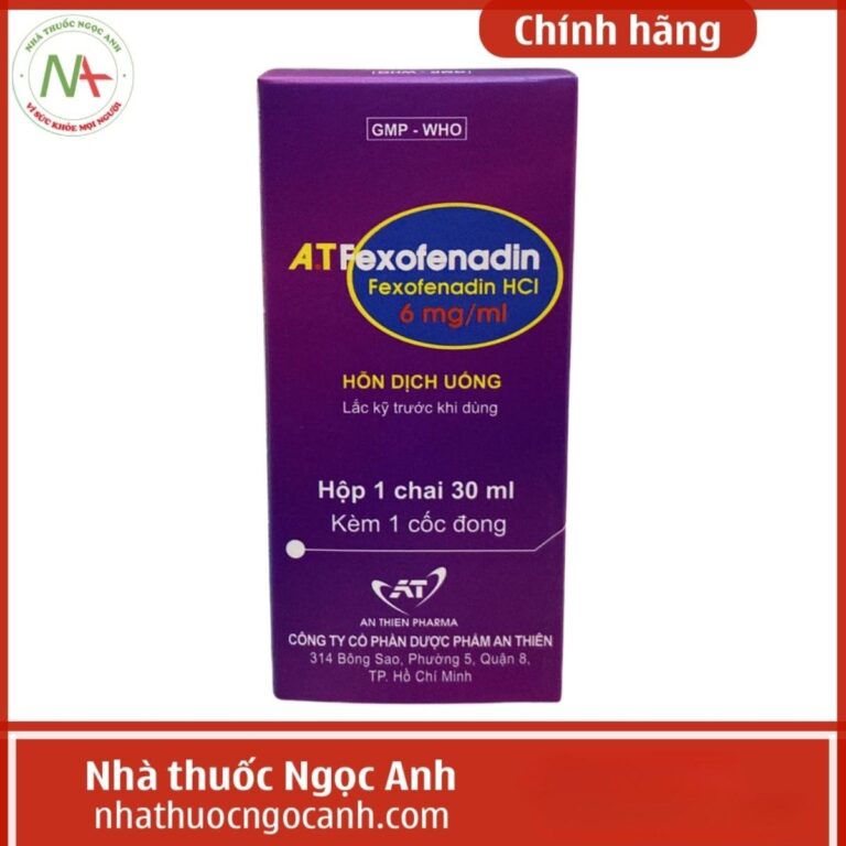 A.T Fexofenadin 6mg/ml
