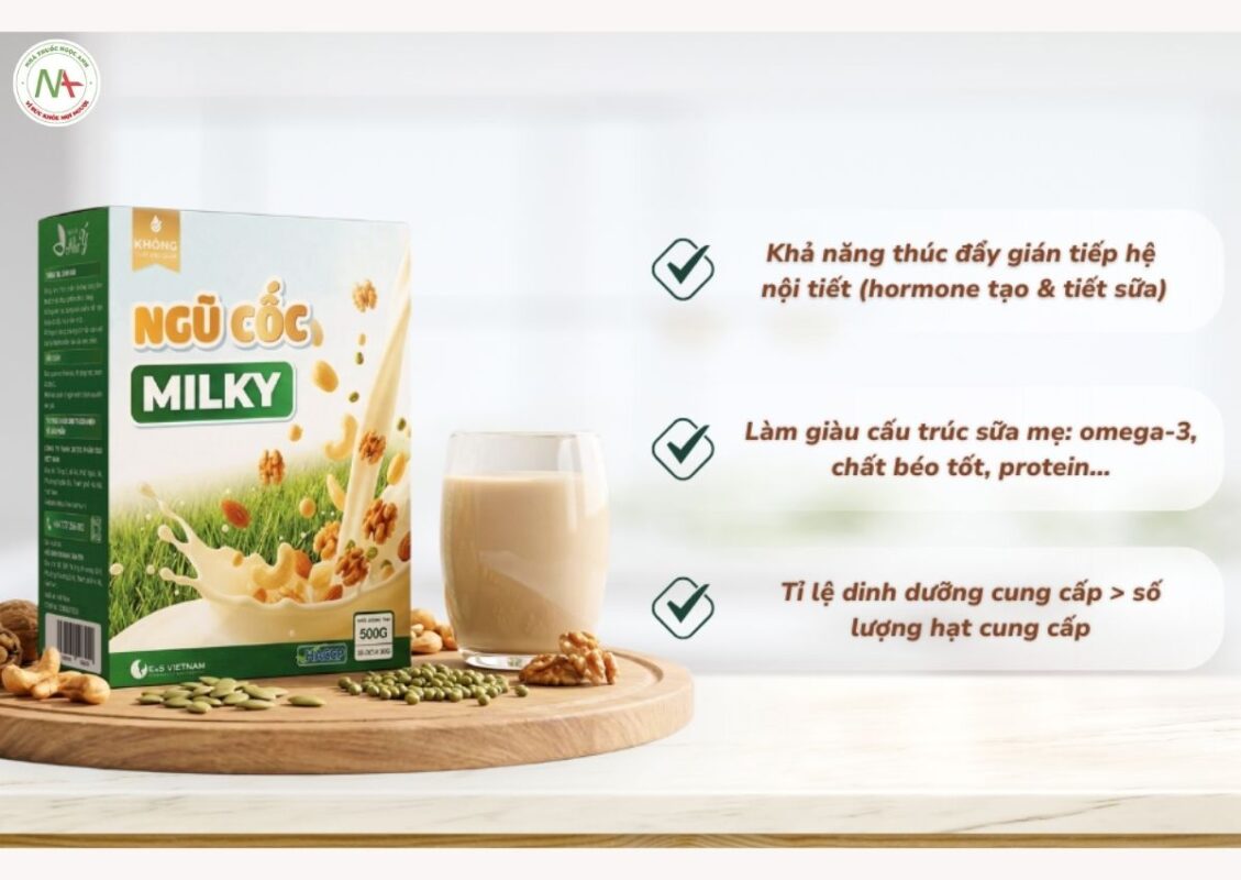 Top 5 ngũ cốc lợi sữa tốt nhất được chuyên gia khuyên dùng 15 Ngũ cốc Milky