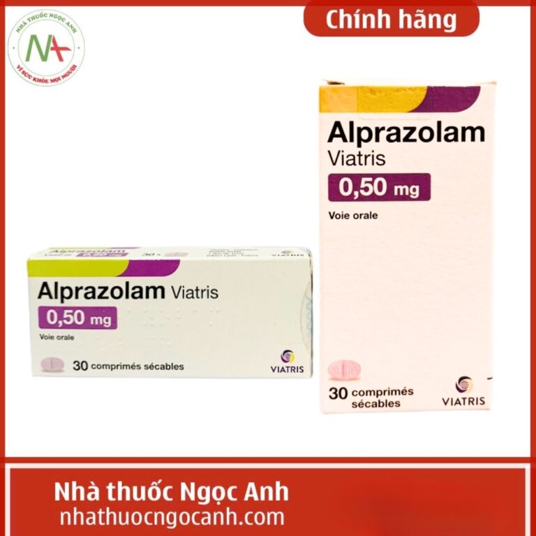 Thuốc Alprazolam Viatris 0,5mg