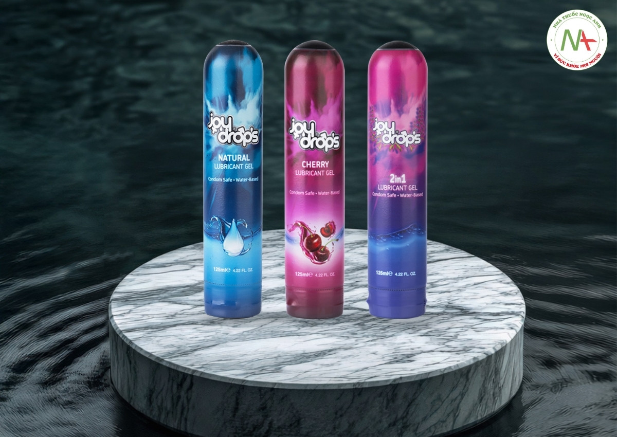 Gel bôi trơn gốc nước JoyDrops 5 Gel bôi trơn gốc nước JoyDrops giúp “cuộc yêu” êm ái và đầy cảm hứng