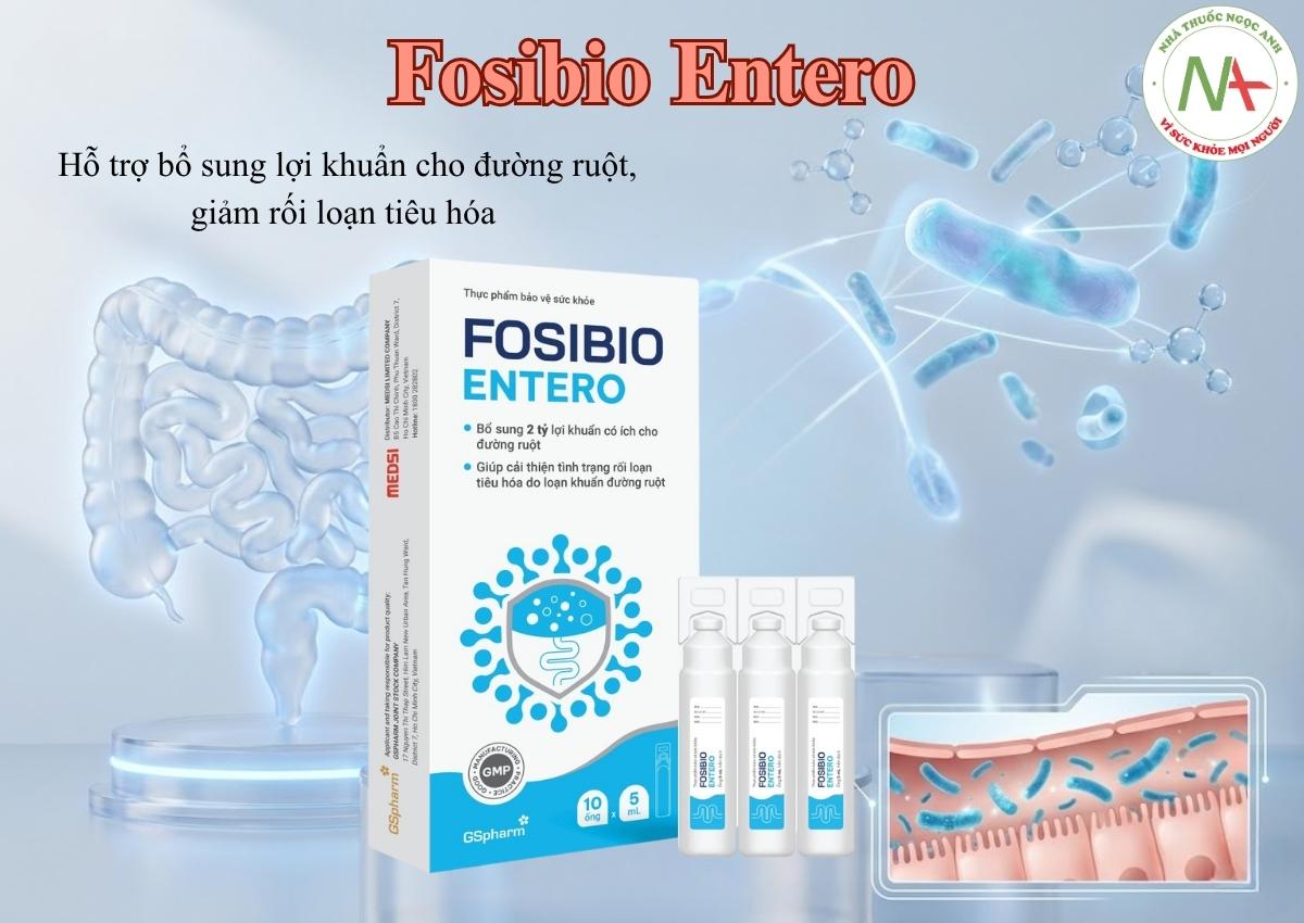 Fosibio Entero 3 Fosibio Entero bổ sung lợi khuẩn có ích cho đường ruột