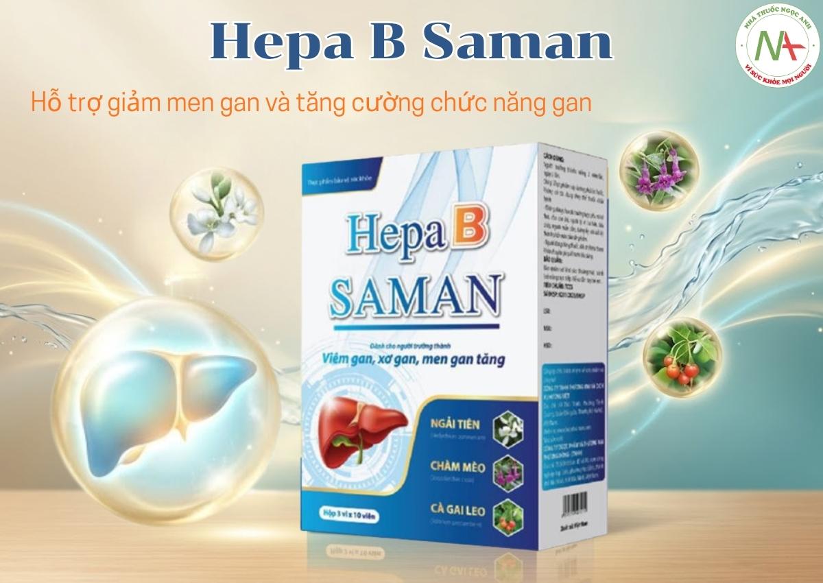Hepa B Saman 3 Hepa B Saman giúp bảo vệ gan