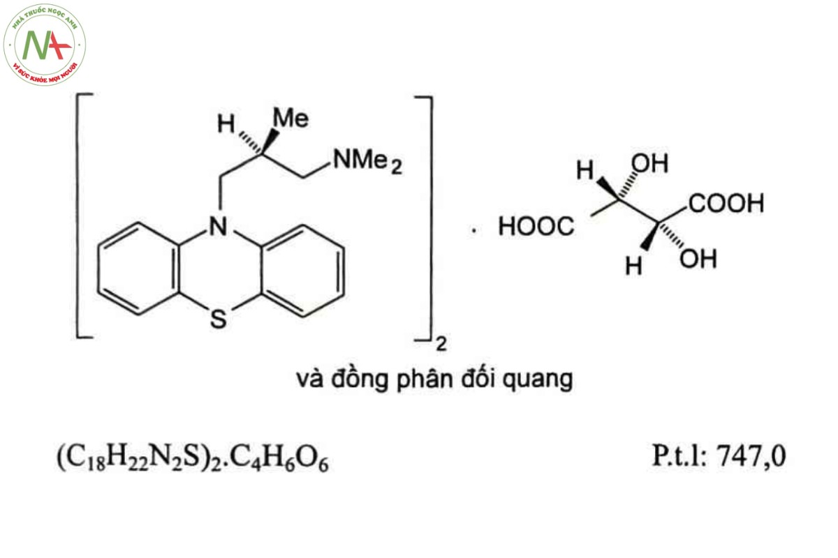 ALIMEMAZIN TARTRAT (Trimeprazin tartrat) 2 ALIMEMAZIN TARTRAT