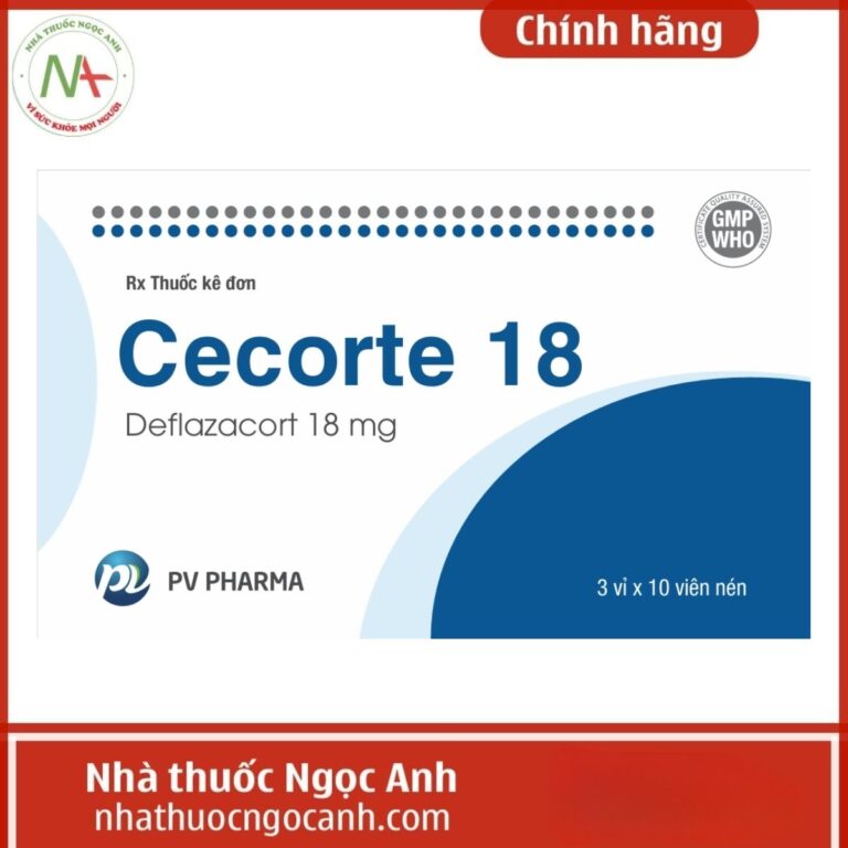 Thuốc Cecorte 18mg