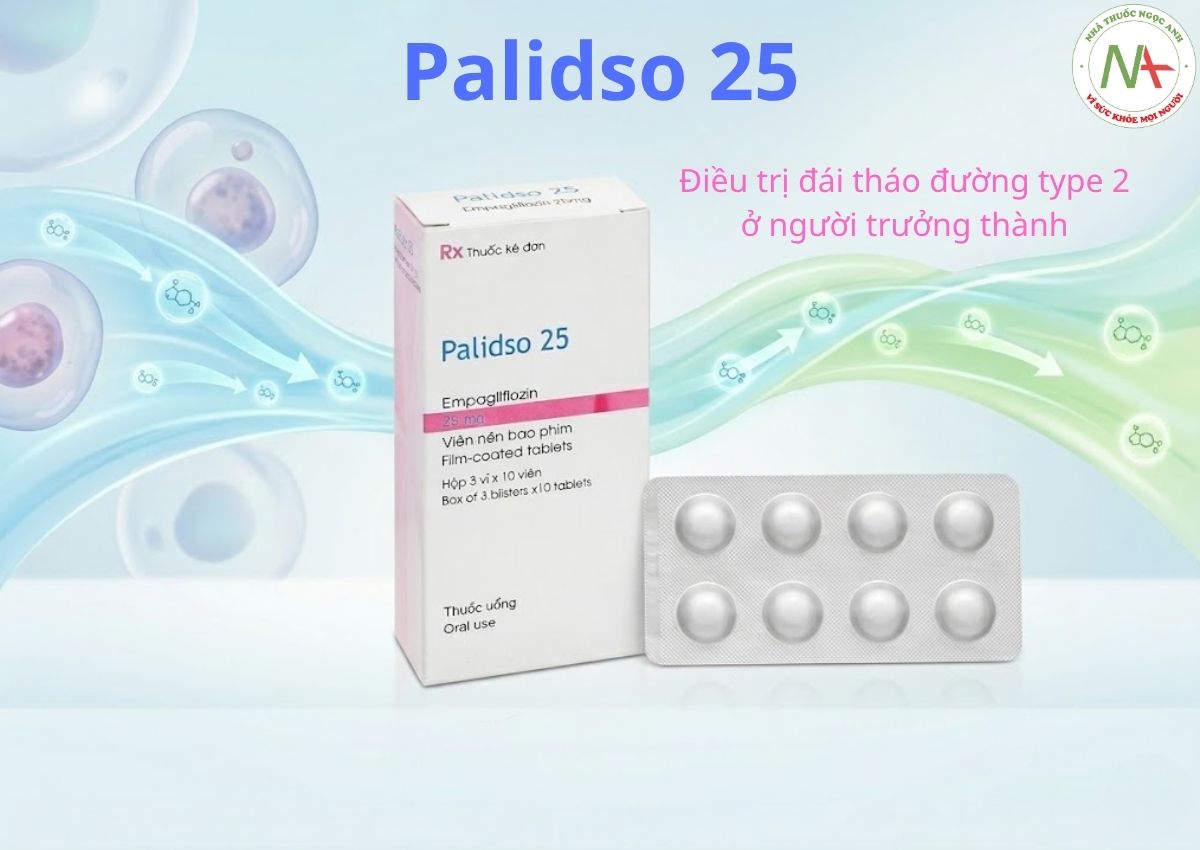 Palidso 25 3 Thuốc Palidso 25 dùng trong điều trị đái tháo đường loại 2