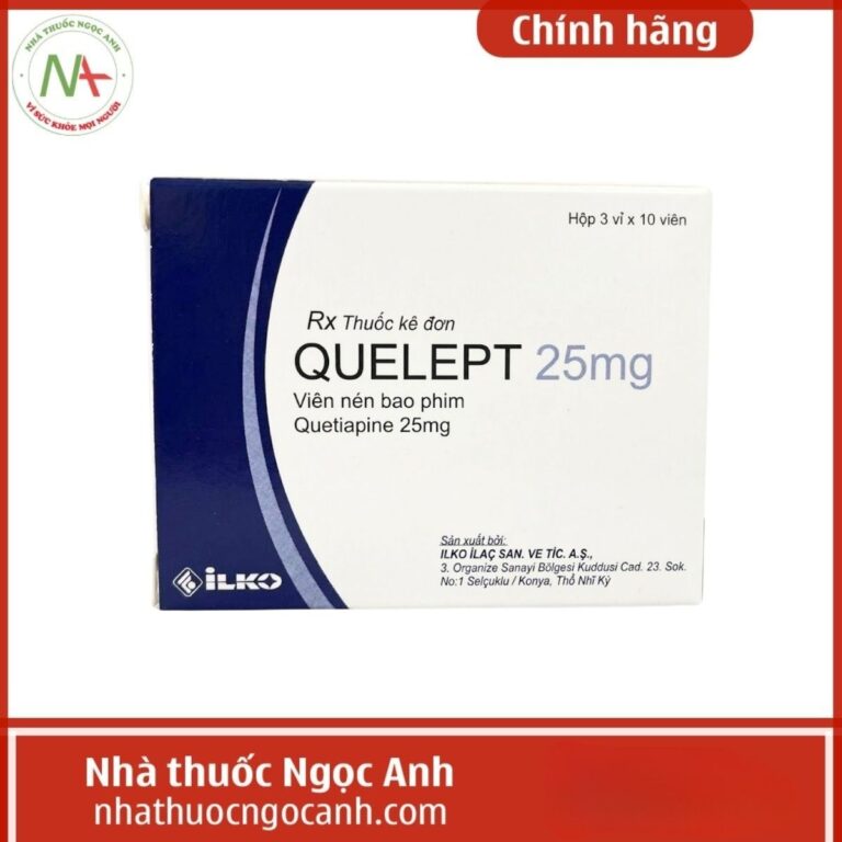Thuốc Quelept 25mg