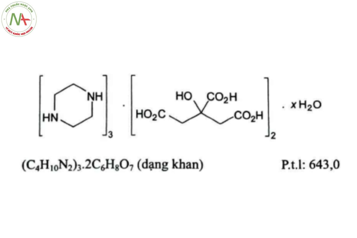 PIPERAZIN CITRAT 2 PIPERAZIN CITRAT